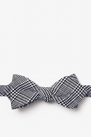 _Cottonwood Black Diamond Tip Bow Tie_