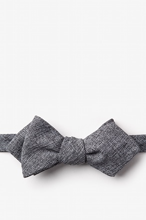 _Denver Black Diamond Tip Bow Tie_