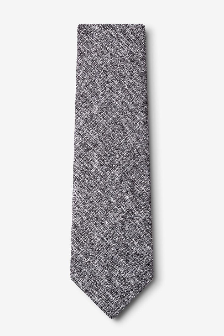 Black Cotton Denver Tie | Ties.com