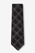 Escondido Black Extra Long Tie Photo (1)