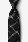 Escondido Black Extra Long Tie Photo (0)