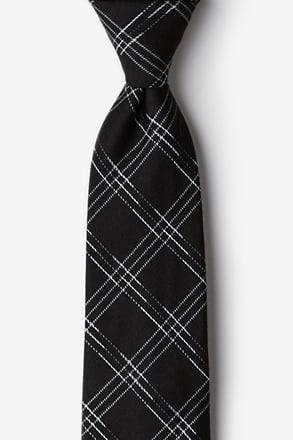 Escondido Black Extra Long Tie