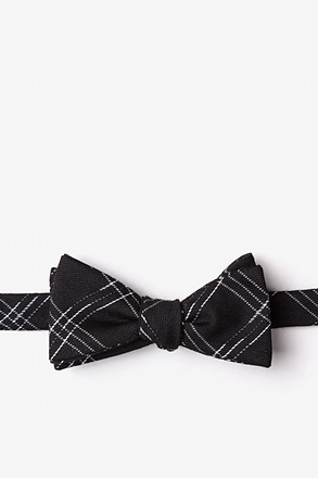 Escondido Black Skinny Bow Tie