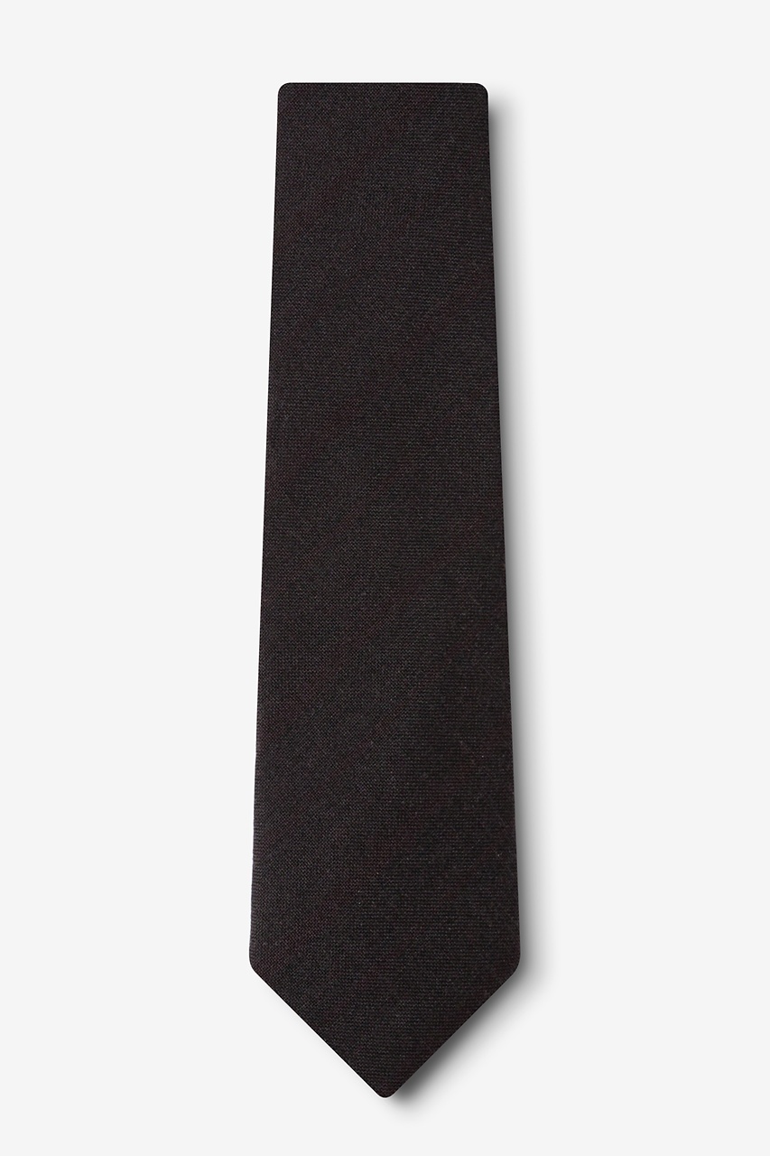 Galveston Black Extra Long Tie Photo (1)