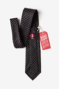 Glendale Black Extra Long Tie Photo (2)