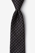 Glendale Black Extra Long Tie Photo (0)