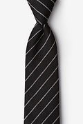 Glenn Heights Black Extra Long Tie Photo (0)