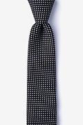 Gregory Black Skinny Tie Photo (0)