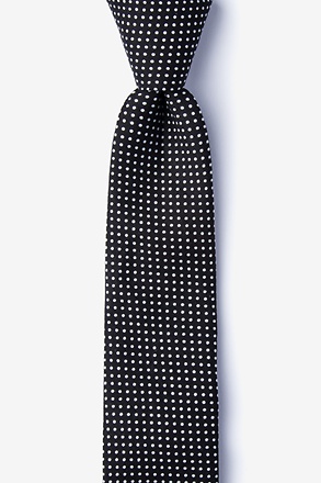 Gregory Black Skinny Tie