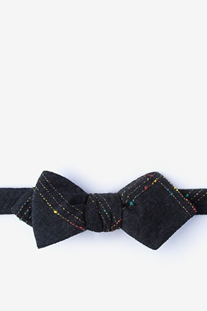 Hunter Black Diamond Tip Bow Tie