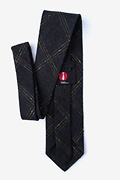 Hunter Black Extra Long Tie Photo (1)