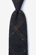 Hunter Black Extra Long Tie Photo (0)