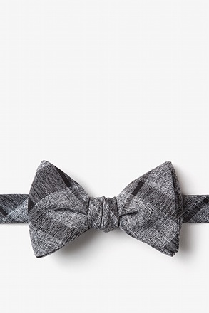Kirkland Black Self-Tie Bow Tie