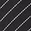 Black Cotton Lewisville Extra Long Tie