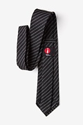 Lewisville Black Extra Long Tie Photo (2)