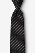 Lewisville Black Extra Long Tie Photo (0)