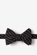 Lewisville Black Self-Tie Bow Tie Photo (0)