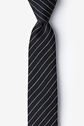 Lewisville Black Skinny Tie Photo (0)