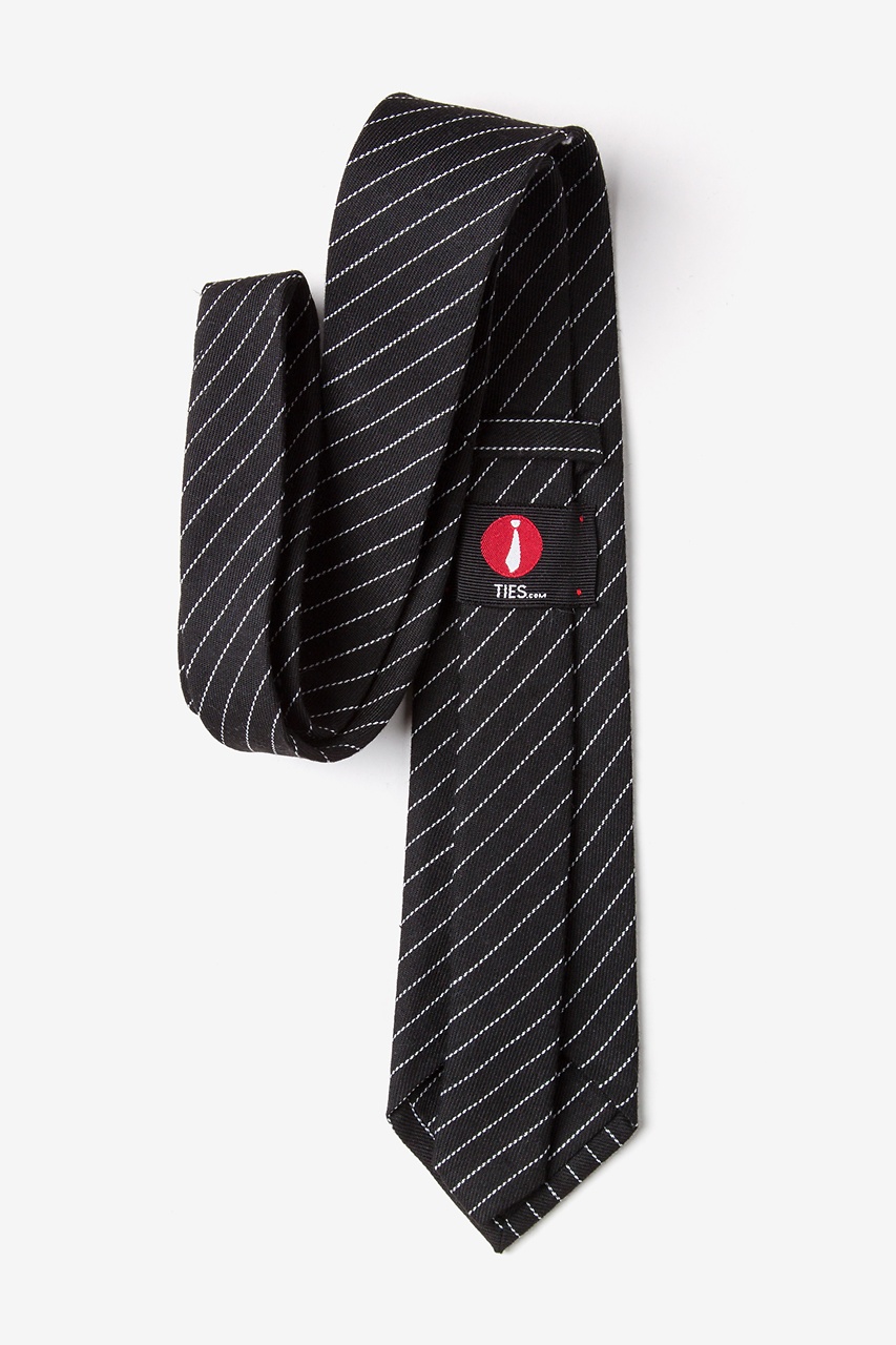 Black Cotton Lewisville Tie | Ties.com