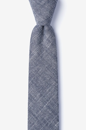 Norton Black Skinny Tie