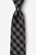 Pasco Black Extra Long Tie Photo (0)