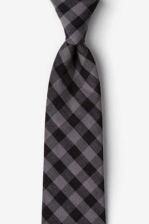 Pasco Black Extra Long Tie