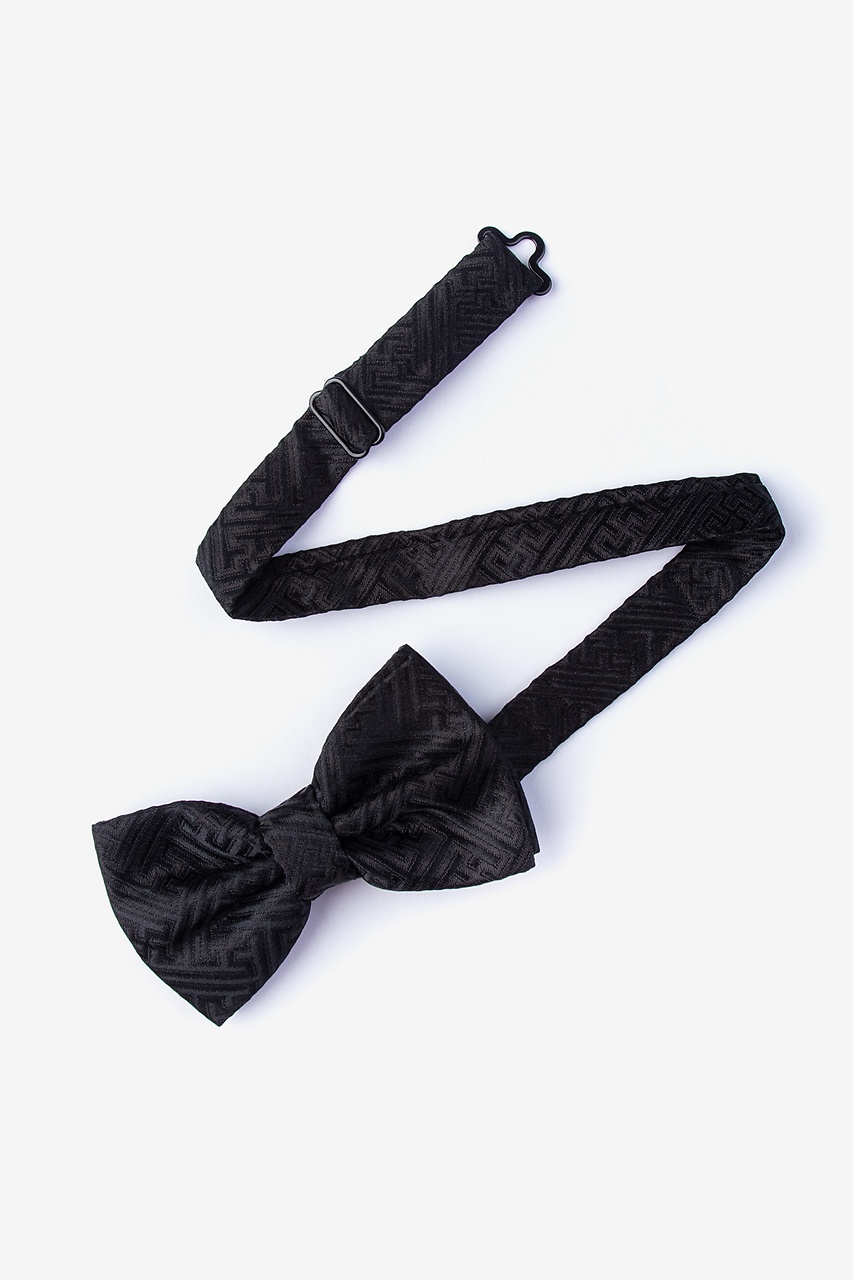 Princeton Black Pre-Tied Bow Tie Photo (1)
