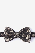 Raven Black Pre-Tied Bow Tie Photo (0)