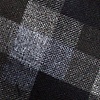 Black Cotton Richland Extra Long Tie