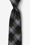 Richland Black Extra Long Tie Photo (0)