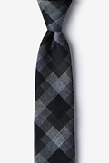 Richland Black Skinny Tie Photo (0)