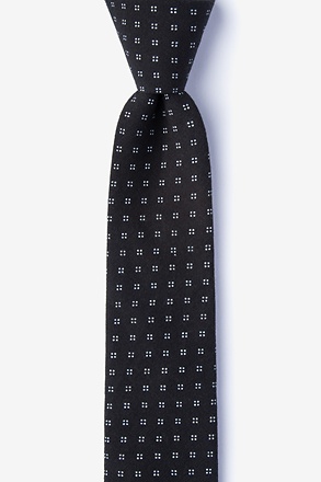 _Ross Black Skinny Tie_