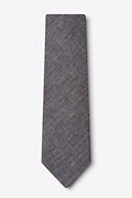 Teague Black Extra Long Tie Photo (1)