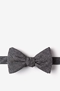 Teague Black Self-Tie Bow Tie Photo (0)