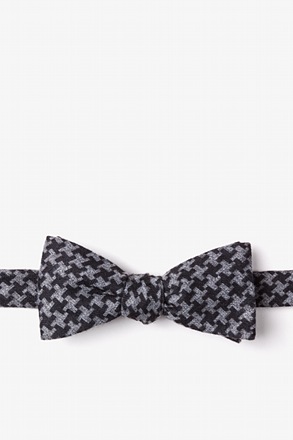 Tempe Black Skinny Bow Tie