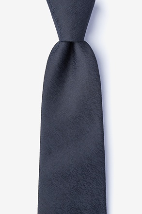 Tiffin Black Extra Long Tie