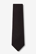 Tioga Black Extra Long Tie Photo (1)