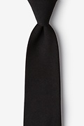 Tioga Black Extra Long Tie Photo (0)