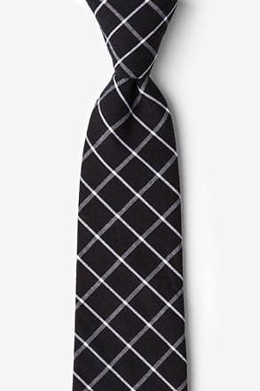 Tucson Black Extra Long Tie