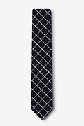 Tucson Black Skinny Tie Photo (1)