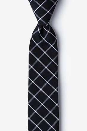 Tucson Black Skinny Tie