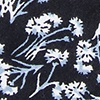 Black Cotton Welch Extra Long Tie