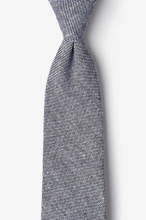 _Westminster Black Extra Long Tie_