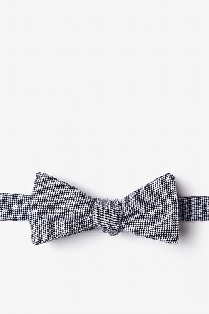 Westminster Black Skinny Bow Tie