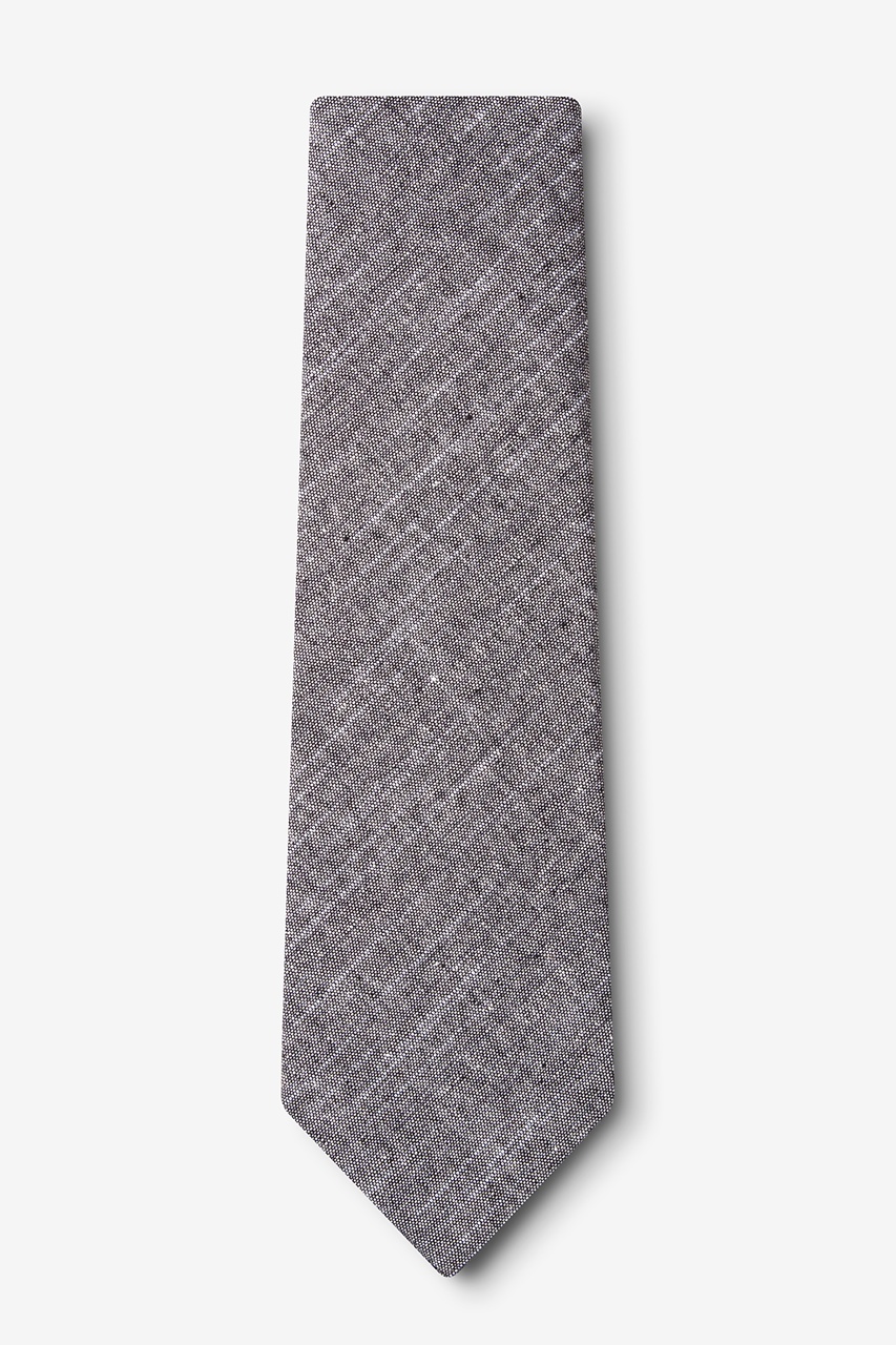 Wortham Black Extra Long Tie Photo (1)