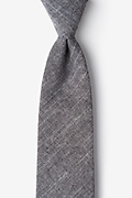 Wortham Black Extra Long Tie Photo (0)