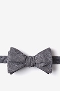Wortham Black Self-Tie Bow Tie Photo (0)