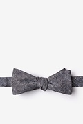 Wortham Black Skinny Bow Tie Photo (0)