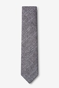 Wortham Black Skinny Tie Photo (1)