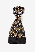 West Nile Black Gold Oblong Scarf Photo (0)